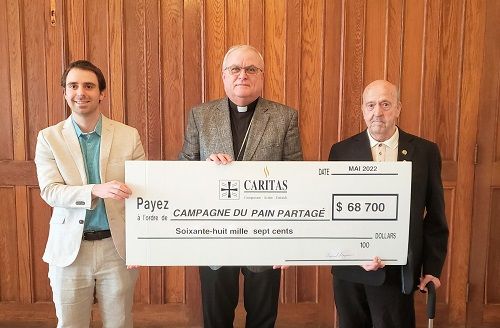  Plus de 67 000 $ amassés lors de la Campagne du Pain Partagé